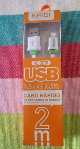 Cabo Tipo C Carga Rápida 2 metros KD-327C