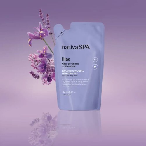 Boticario Nativa Spa Lilac Refil Hidratante 350ml