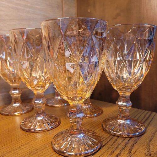 TAÇA DIAMOND AMBAR 320 ML