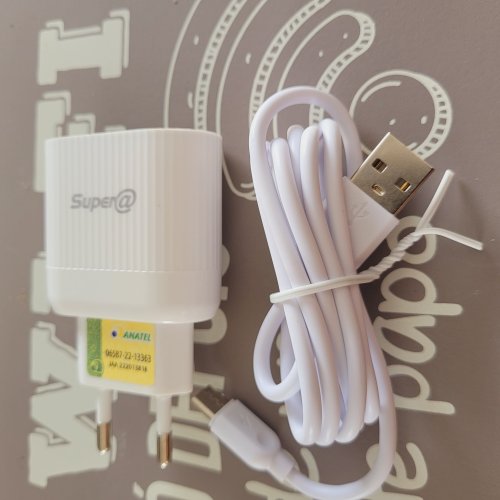 Carregador USB Duplo Tipo C Supera G66-2