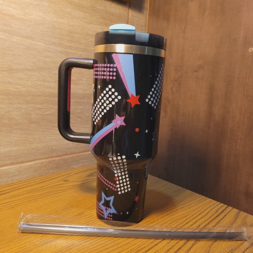 Copo Termico com alça Estampado 1200 ml