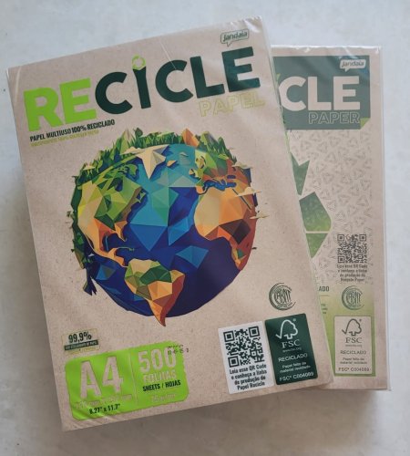 Resma de Papel Reciclado