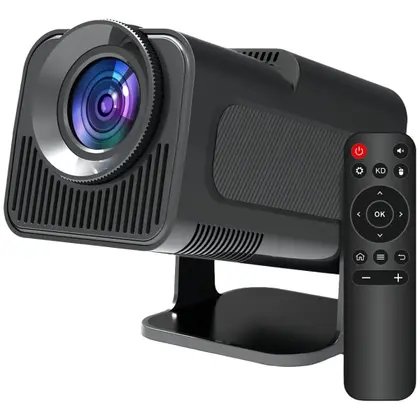 Projetor  Portátil HY320 Android, Full HD, Wifi e Bluetooth - Projetor Portátil