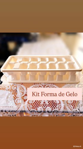 Conjunto 2 formas para Gelo